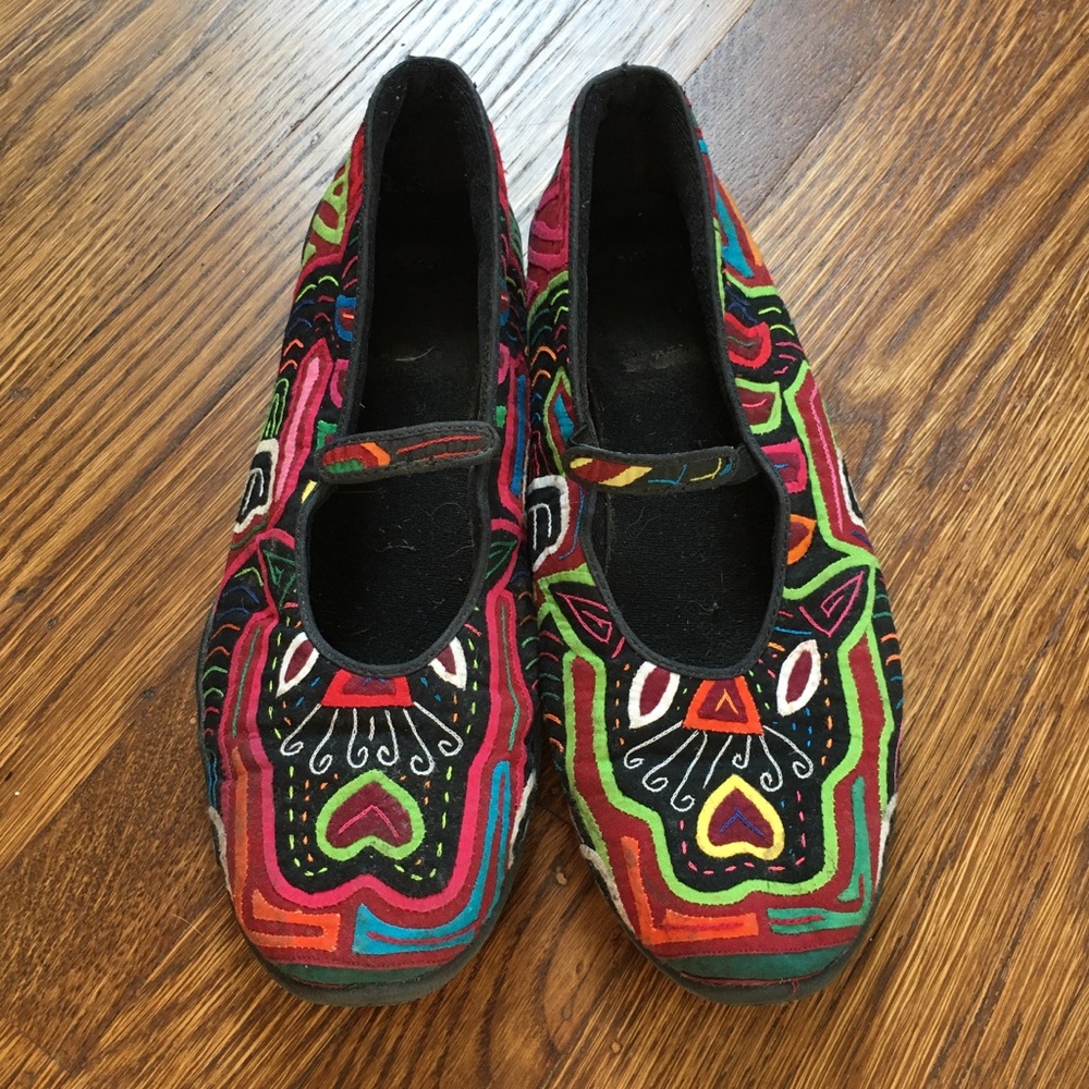 Mola Shoes- one of a kind!